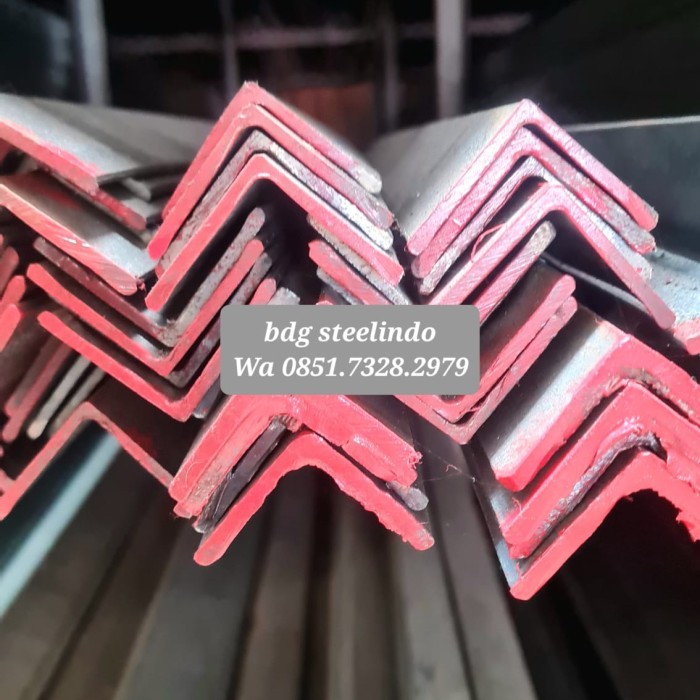 Siku 4X4 Merah/ Besi Siku 4X4 Hemat