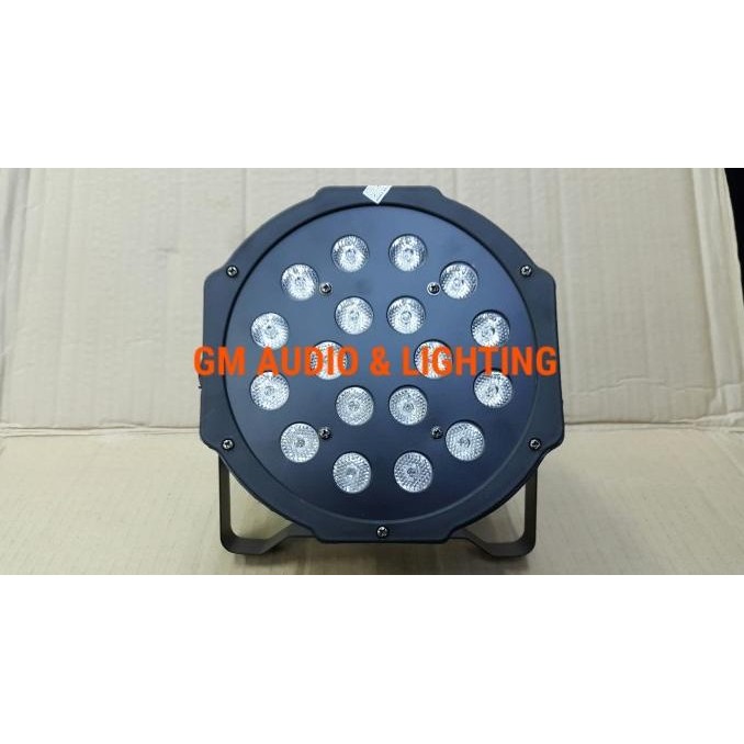 Paket 6 Buah Parled 18 Led Rgb Plus Dmx512 192 Dan Free Kabel Dmx 25M  Ready