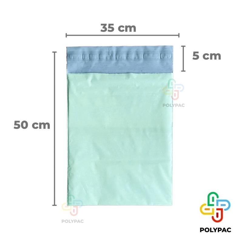 

TERLARIS Polymailer Warna Ekonomis [35x50] isi 100 pcs - Polymailer Lem Warna Pastel PL30