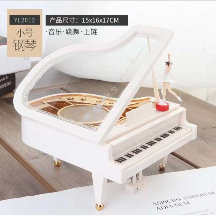 Aventy - Music Box Piano - Kotak Musik Piano - Ballerina Piano Music Box