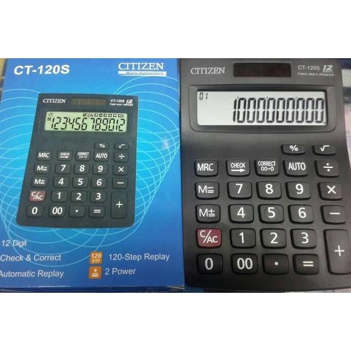 

TT60 Citizen CT-120S Kalkulator Premium