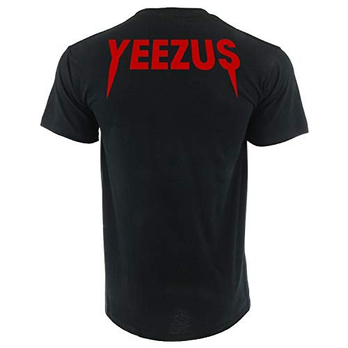Kaos hitam pria Yeezus T-Shirt, Tur Yeezus, Barang dagangan Yeezus, Kemeja Yeezus, Kaos Yeezus, Kany