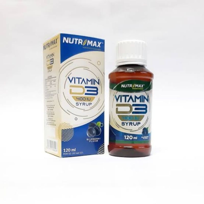 Nutrimax Vitamin D3 400iu Syrup