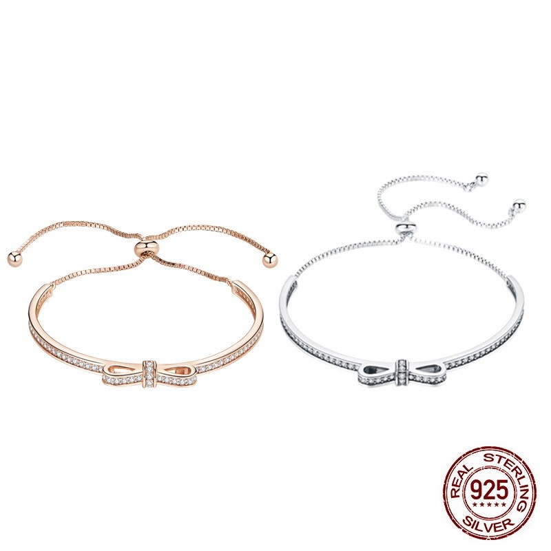 Gelang Lapis Emas Perak Murni Pita Gelang Perak S925 Gelang Anak Perempuan Emas Modis Sederhana |A99