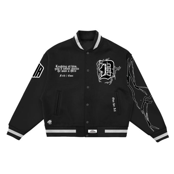 Sale Fth X Evos X Mha "Vigilante Deku" Varsity Jacket