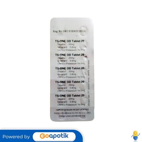 TS ONE OD-20 STRIP 14 TABLET