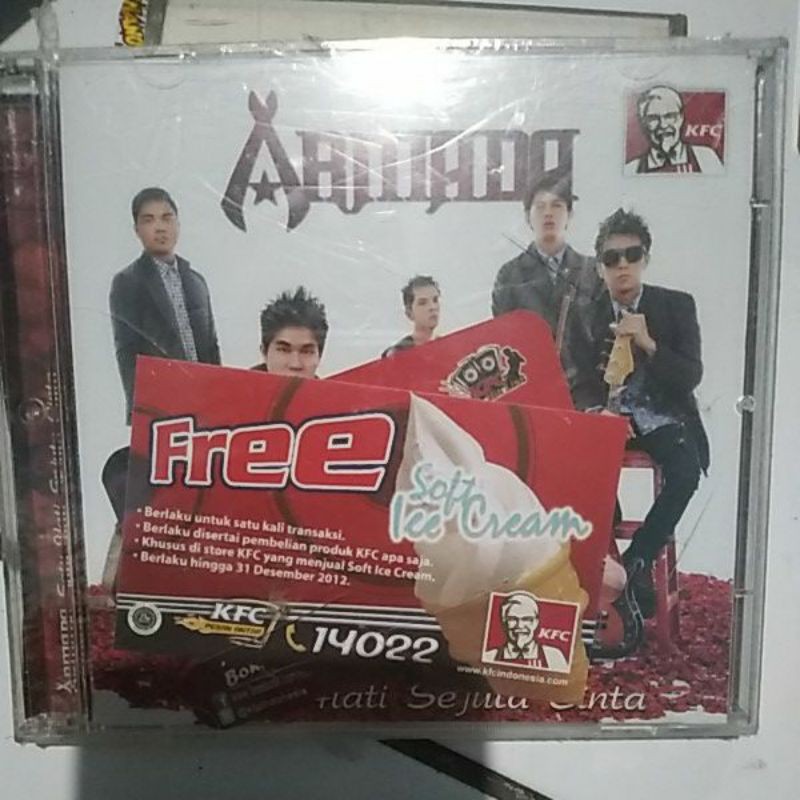 ARMADA SATU HATI SEJUTA CINTA. CD ORI