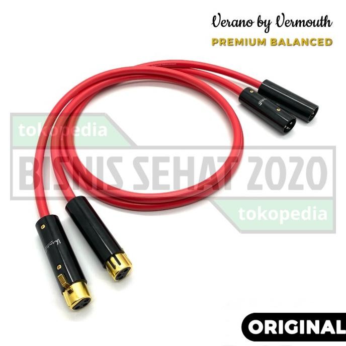 readyyy... kabel xlr audiophile verano by vermouth premium balanced