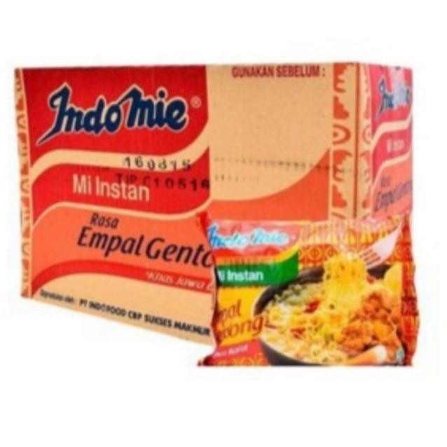 

Indomie Rasa Empal Gentong 1 Dus / Karton isi 40 Pcs