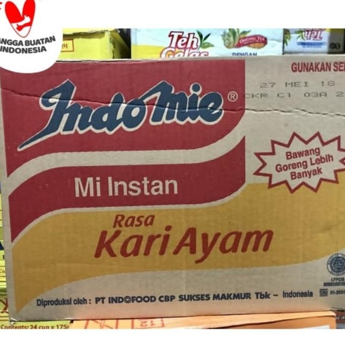 indomie kari ayam 1 dus