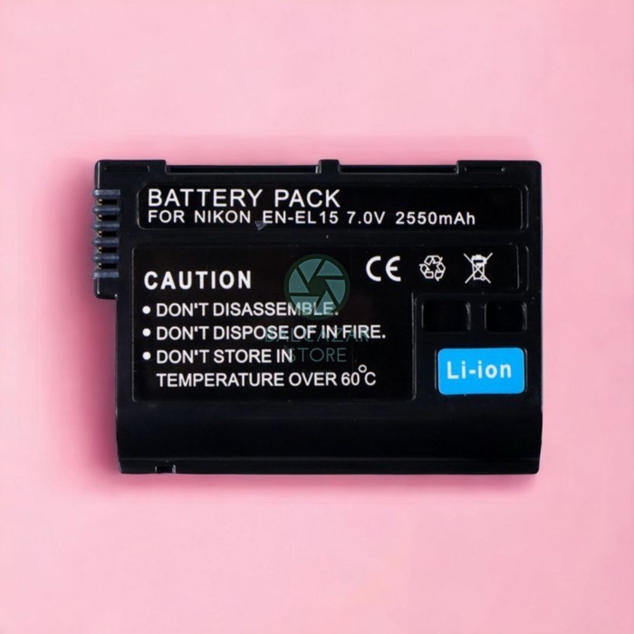 TERBARU Baterai Kamera Nikon EN-EL15 EN-EL15A EN-EL15E Battery DSLR D600 D7000