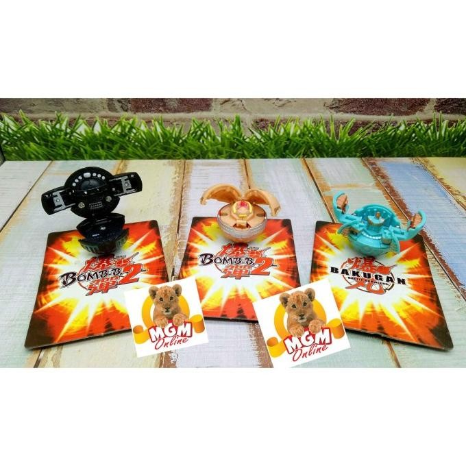 Diskon Mainan Bakugan Set 3 Pc - Bakugan Battle Brawlers Bomb Ball Set 3Pc Neo 2024