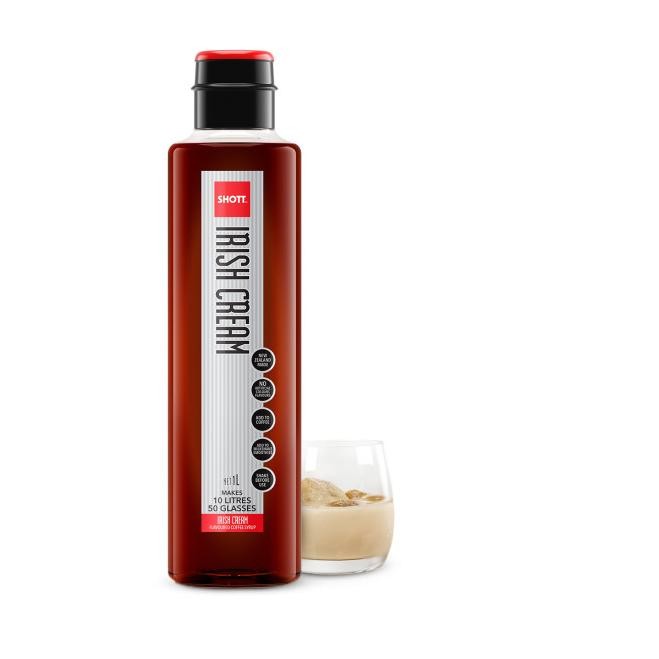 

Sirup Rasa Irish Cream Merk SHOTT 1000mL pengganti powder