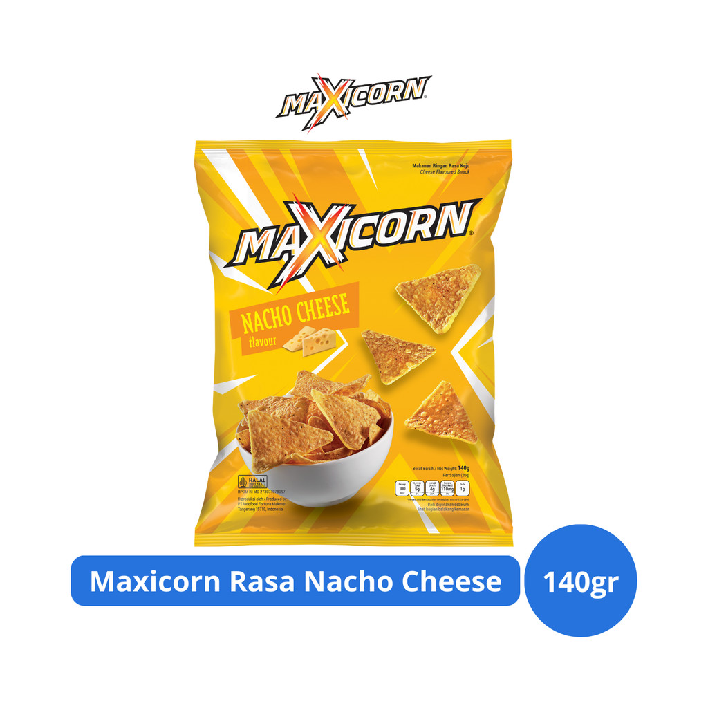 

Maxicorn Rasa Nacho Cheese 140gr