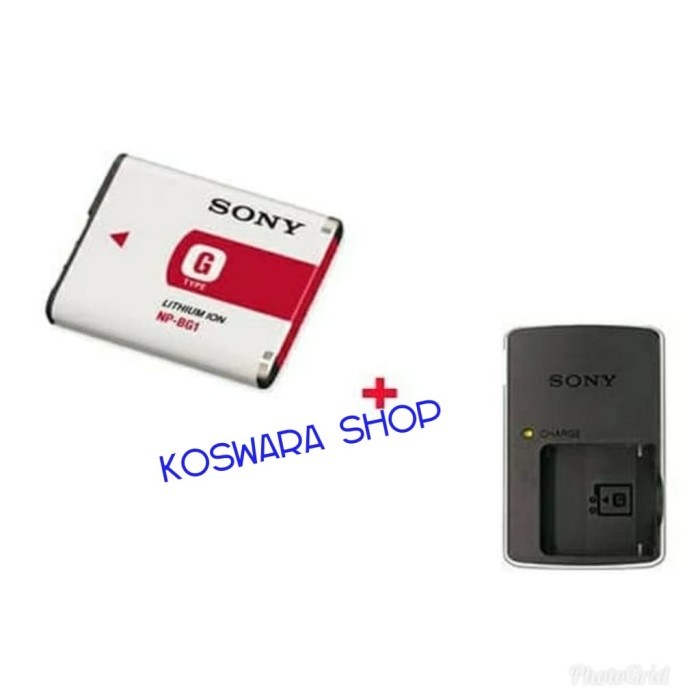 TERBARU Charger+ baterai kamera Sony T2/T100