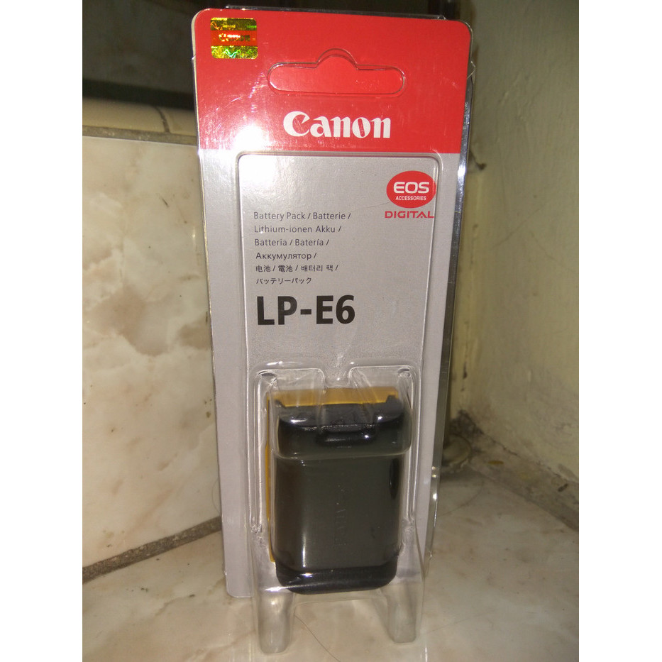 TERBARU Baterai Canon LP-E6/for Kamera Eos Canon 5D Mark II III 70D 5D 6D 7D