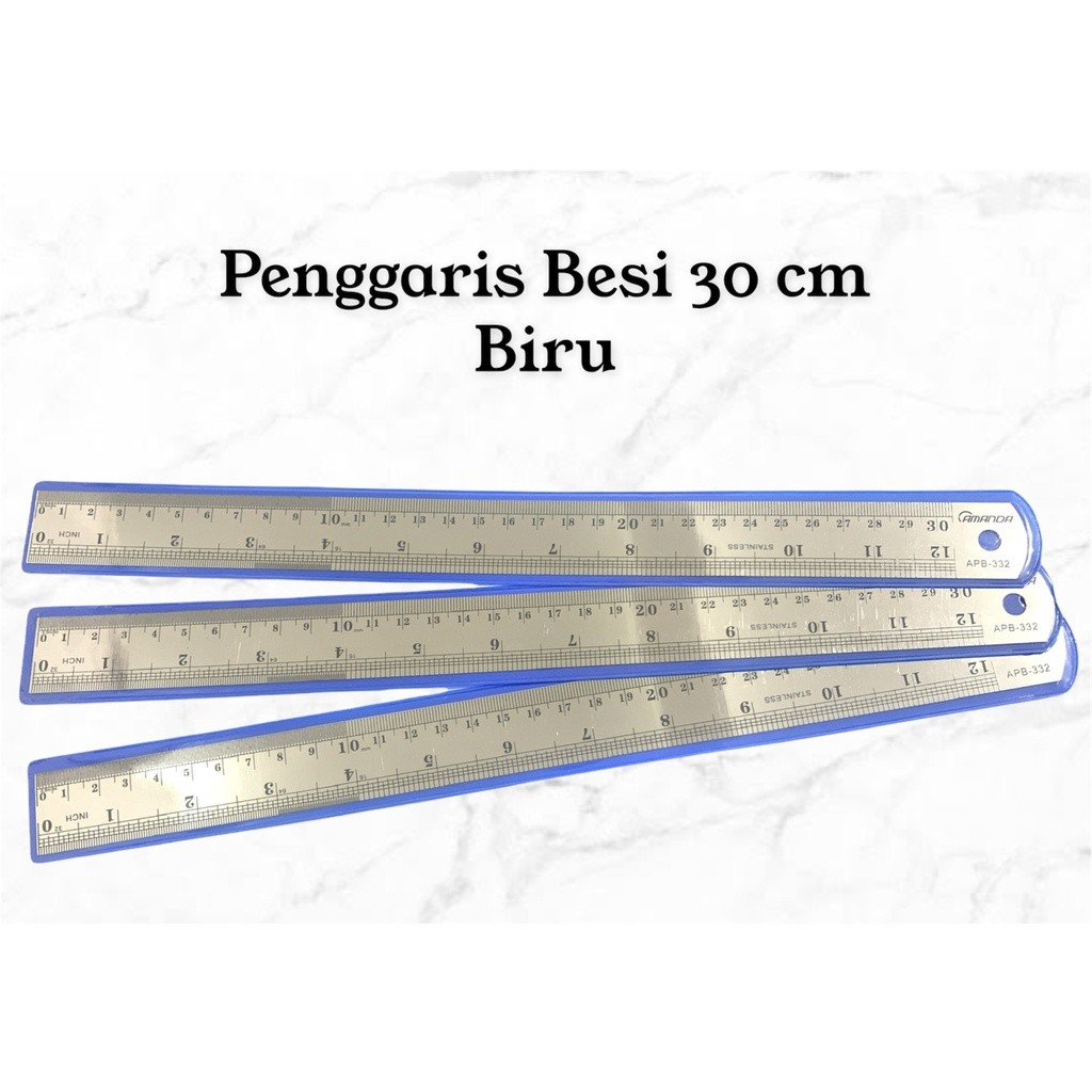 

Penggaris Besi Stainless Steel 30 cm Murah Berkualitas (Pcs)