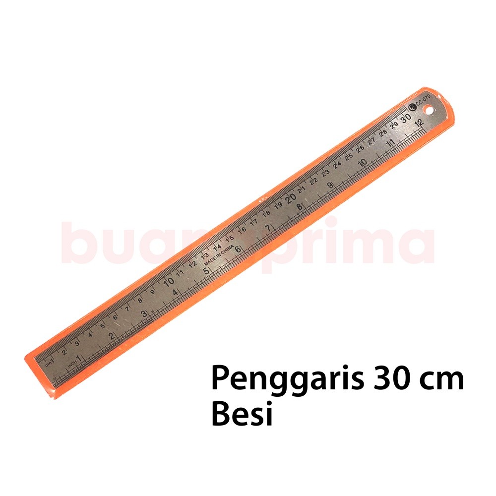 

Penggaris Besi 30 cm Rol Metal Murah Tipis Ruler