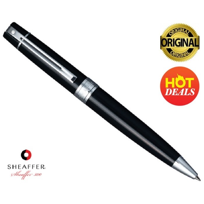 

Sheaffer 300 Ballpoint Glossy Black Special Gift 9312