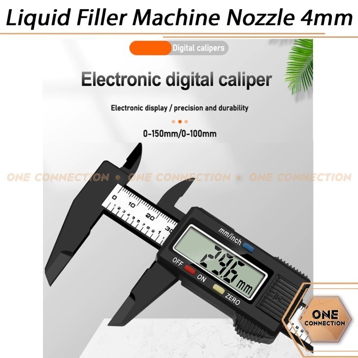 Filling Machine Nozzle / Check Valve 4mm Liquid Filler Machine Nozzle