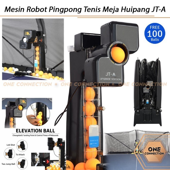 Robot Mesin Pingpong Tenis Meja /Machine Table Tenis Ball Huipang JT-A