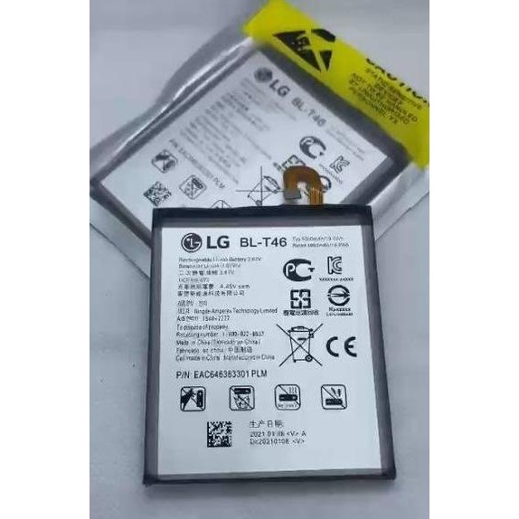 Original 100 Lg Genuine Batu Batre Battery Baterai Lg V60 Thinq 5G Bl-T46