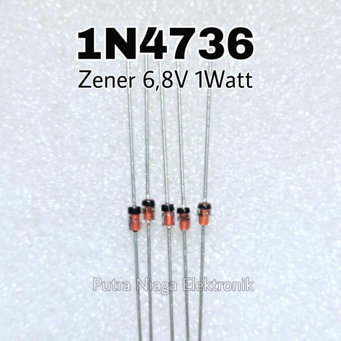 Update Zener 1N4736 1W 6.8V Dioda IN4736 1Watt 6,8V 6V8 putr4n Ayo Beli
