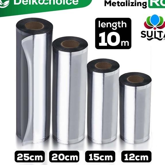 Plastik Kemasan Alumunium Foil Sachet Metalizing Roll Delkochoice