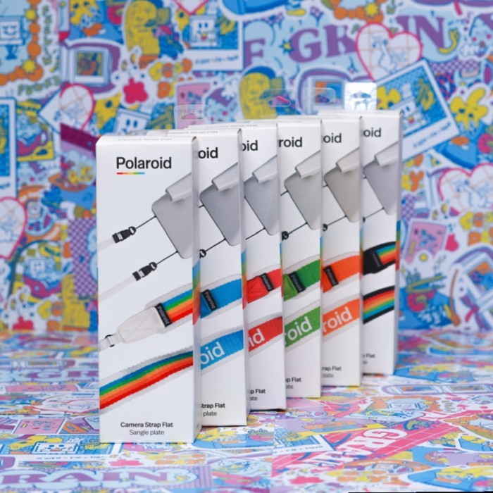 Polaroid Camera Strap Flat