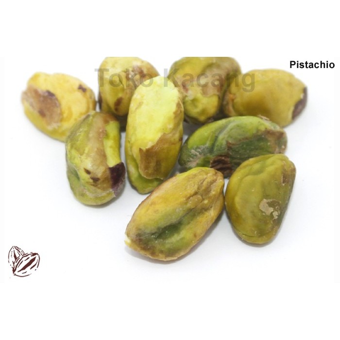 

Kacang Pistachio Kupas Import 250gr (Mentah)