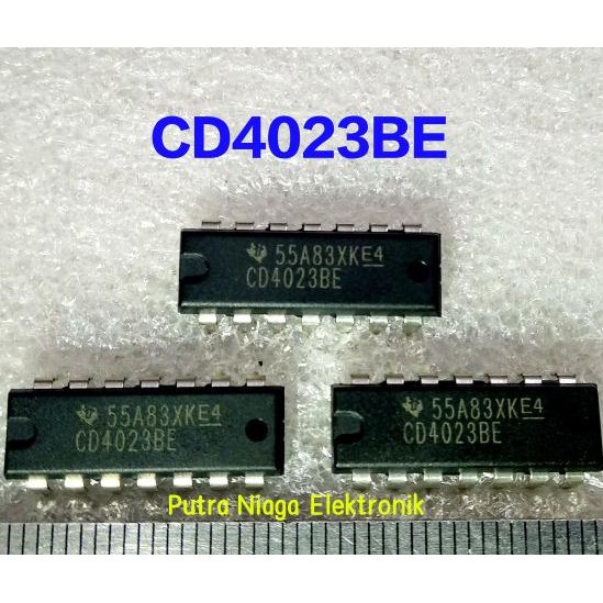 

Baru ic CD4023BE Dip 14 pin CD4023 / TC4023 / HEF4023 / HCF4023 putr4n dijamin