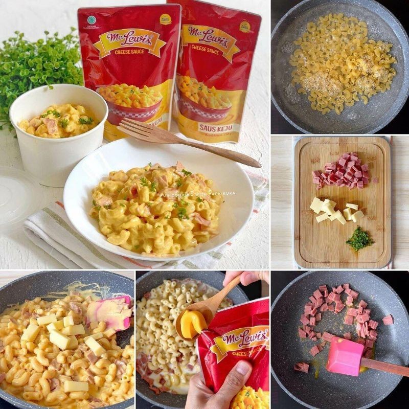 

MC LEWIS saus keju 250 GRAM