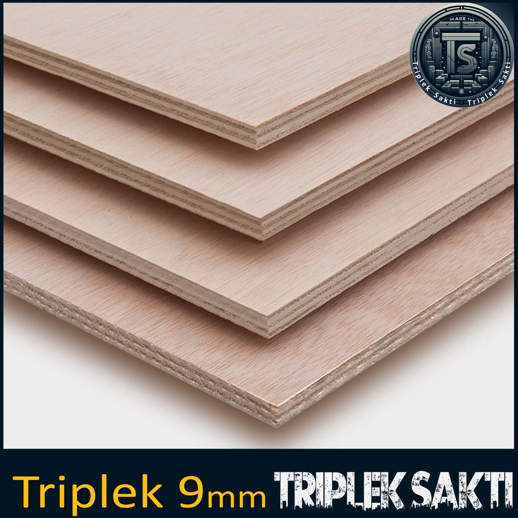 Triplek 9mm 30x200 cm | ISI 2 LEMBAR | Multiplek 9 mm 30 x 200 cm