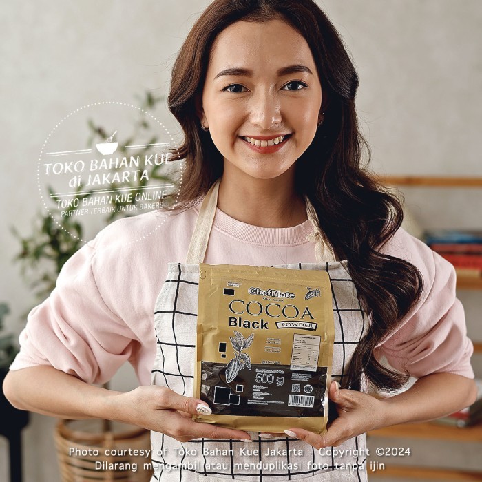 

Chefmate Coklat Bubuk Hitam 500Gr Black Cocoa Purecocoa Powder Cokelat