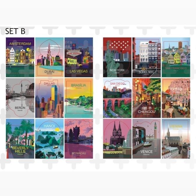 

sticker rimowa original design 1 set isi 18 pcs include dus sticker Rimowa