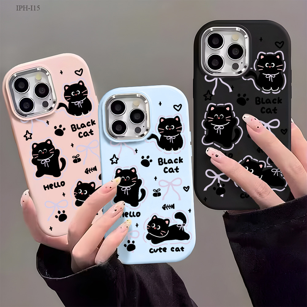 Casing Hp Untuk Compitable With iPhone 15 14 13 12 11 8 7 6 6S X XS XR Pro Plus Max SE Mini 2020 202