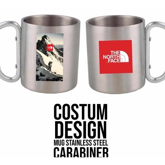 Custom Mug Stainless Carabiner