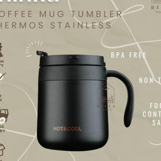 Tumbler Vacuum Mug Shinku Coffee Mug Tumbler Thermos Stainless - 350Ml