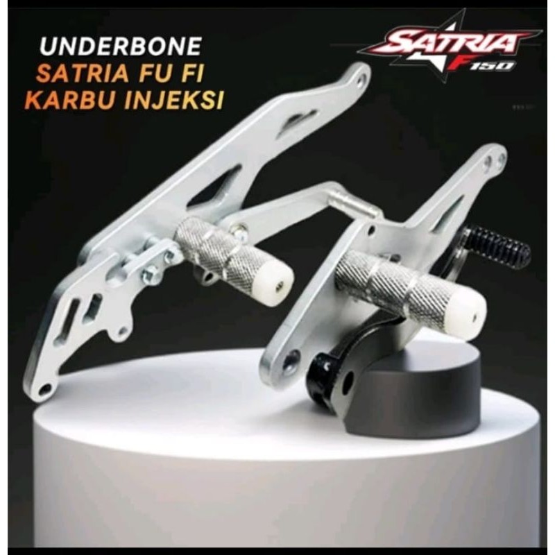 underbone step underbone costum satria Fu Suzuki Ub satria F150 model dural CNC