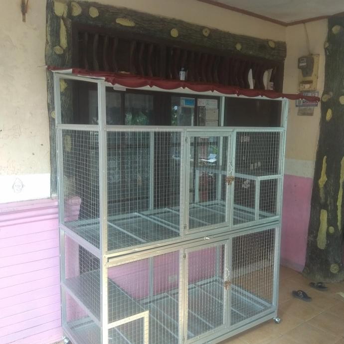 Kandang Iguana Kawat Galvanis [ Po ]
