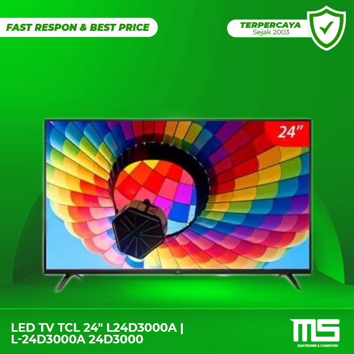 Toko Bakia -- LED TV TCL 24" L24D3000A L-24D3000A 24D3000