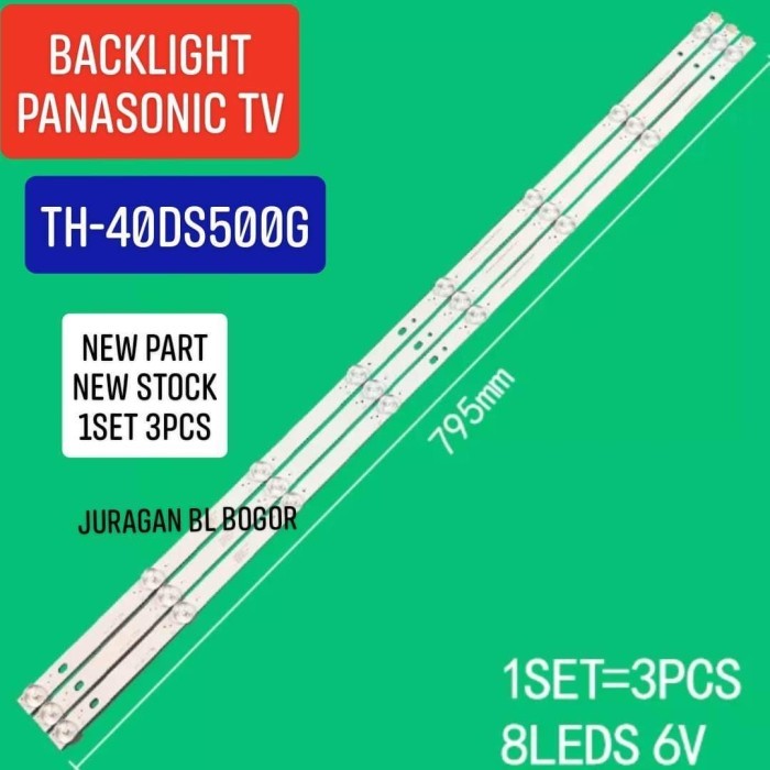 Toko Bakia -- LAMPU LED BL BACKLIGHT TV PANASONIC TH-40DS500G 40DS500G 40ds500