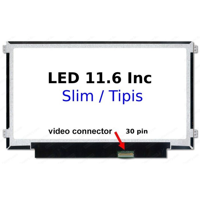 LCD LED 11.6 slim Acer Aspire 3 A311-31 E3-111 ES1-111 ES1-131 ES1-311