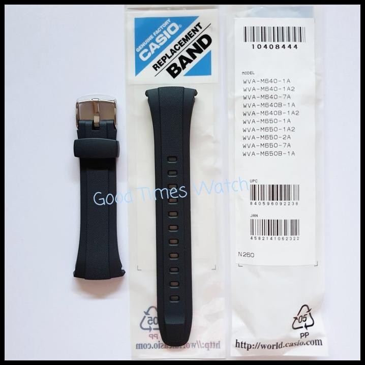 Strap Casio Wva M640 Wva M640B Wva M650 Wva M650B Casio Original