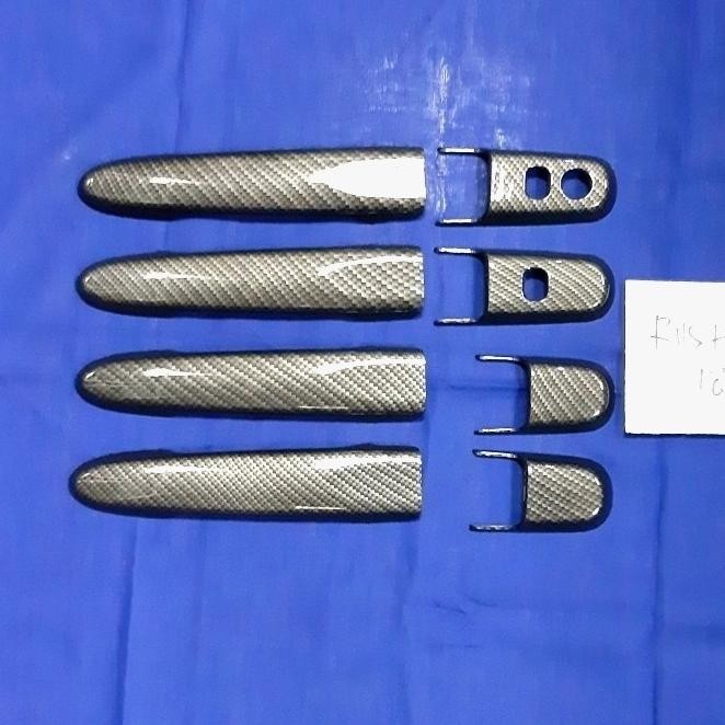 [ Titi88 ] Cover Handle Mobil Toyota Rush 18 Keyless Carbon  Ready