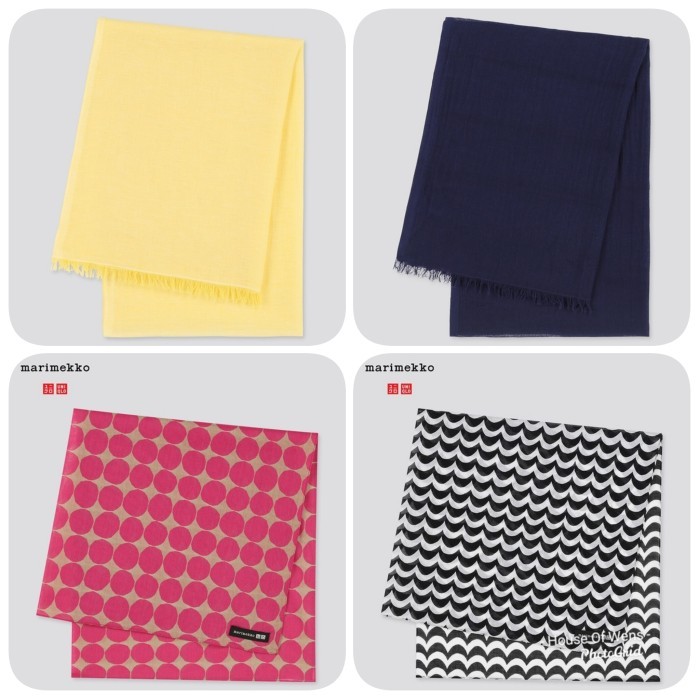 UNIQLO MARRIMEKO SYAL - SYAL WANITA - SCARF - SHAWL WANITA LIMITED
