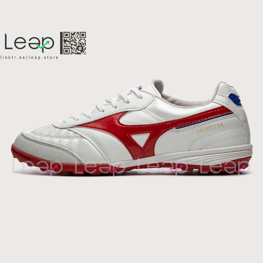 Sepatu Futsal Morelia Sala TF White Red