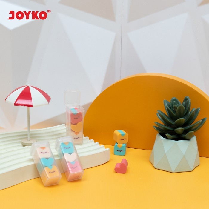 

Penghapus Eraser Joyko ER-134 Good Luck Charm 1 Pack 3 Pcs