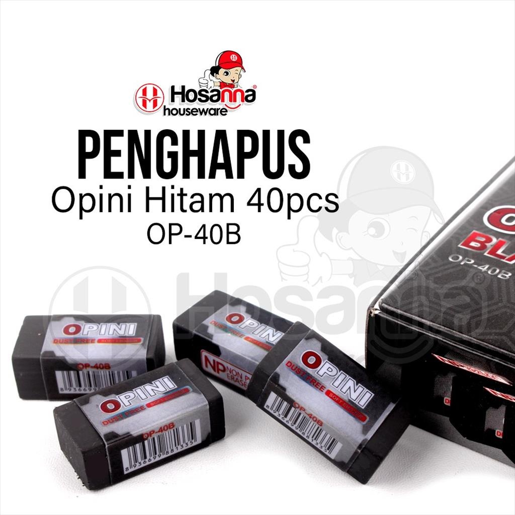 

40pcs Penghapus OPINI / Penghapus Pembersih Tulisan / Eraser
