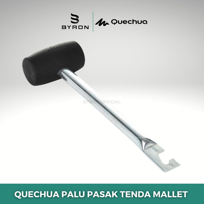 PROMO Quechua Palu Pasak Tenda Camping Mallet - Hitam